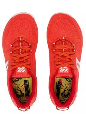 Red/Orange Athletic Running Shoes - Men's Lightweight Performance SZ: 10.5